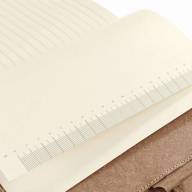 Блокнот SenseBook Flap L с кожаной обложкой линейка А4 80 гм - Блокнот SenseBook Flap с кожаной обложкой линейка 20.5 x 28.5 см / 80 гм купить в магазине Copic.Club с доставкой по всему миру